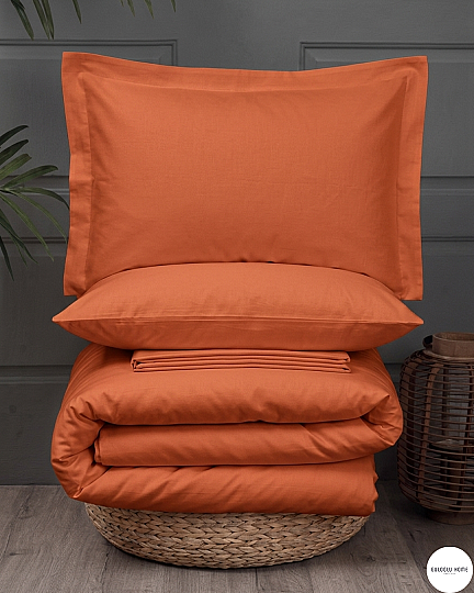 %100 Pamuklu Çift Kişilik Simple Chic Nevresim Takımı 200x220 Cm