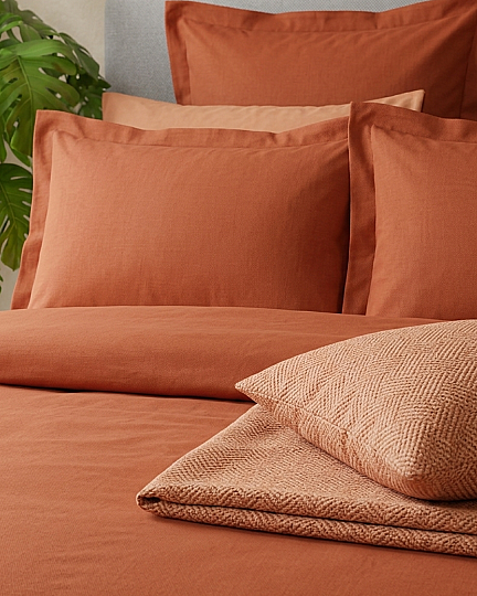 %100 Pamuklu Çift Kişilik Simple Chic Nevresim Takımı 200x220 Cm - 3