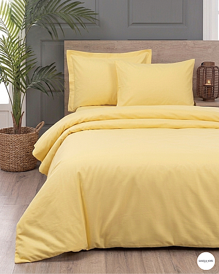 %100 Pamuklu Çift Kişilik Simple Chic Nevresim Takımı 200x220 Cm - 12