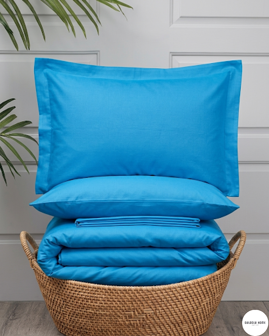 %100 Pamuklu Çift Kişilik Simple Chic Nevresim Takımı 200x220 Cm - 16