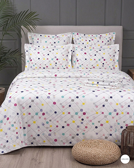 %100 Pamuklu Tek Kişilik Kozmoz Nevresim Takımı 160x220 cm - 2