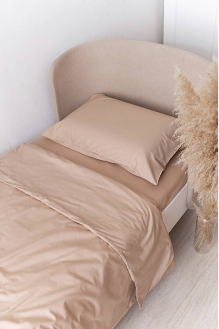 %100 Pamuklu Tek Kişilik Simple Elegance Lastikli Nevresim Takımı 160x220 Cm - 20