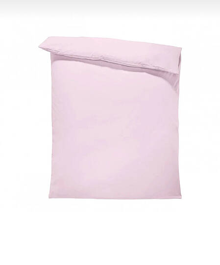 %100 Pamuklu Bebek Yorgan Kılıfı 100x150 Cm Pembe