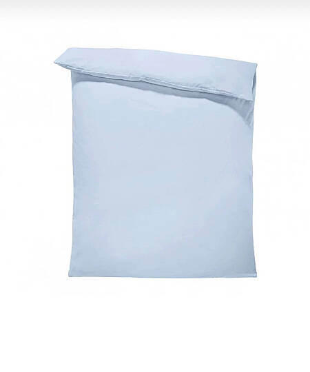 %100 Pamuklu Bebek Yorgan Kılıfı 100x150 Cm Mavi
