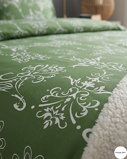 %100 Pamuklu Çift Kişilik Botanica Elegance Nevresim Takımı - 6