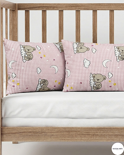 Special Baby 2'li Pamuklu Bebek Yastık Kılıfı Seti 35x45 cm - 6