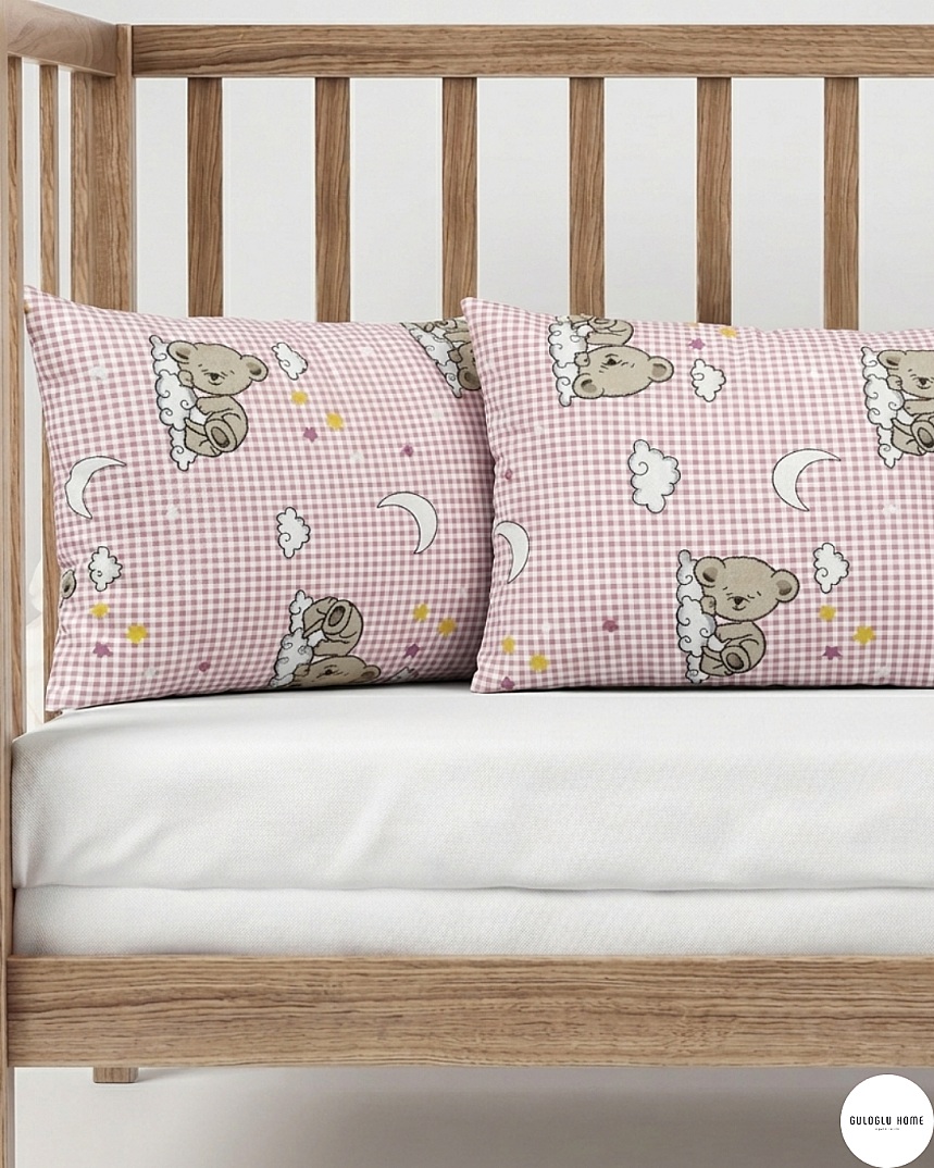 Special Baby 2'li Pamuklu Bebek Yastık Kılıfı Seti 35x45 cm - 6